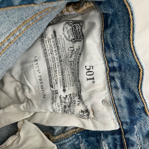 LEVI’s 501 Original Short in Camp Point - Picture 6 of 6